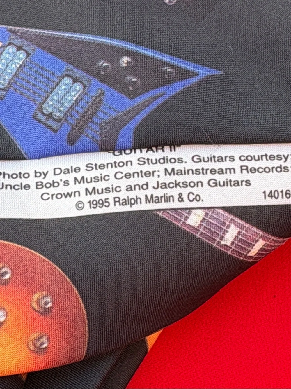 Ralph Marlin Guitar 2 vintage tie!